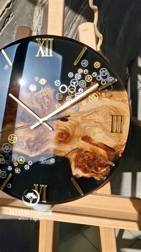 105K views · 1.7K reactions |  Making a Stunning Clock with...