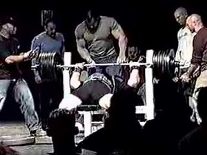 Scot Mendelson 715 Raw Bench Press World Record