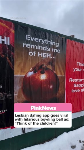 Viral ad for lesbian dating app HER has everyone talking
