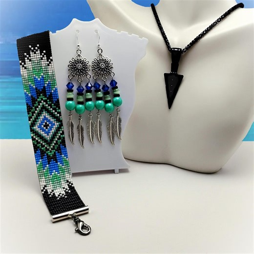 Native Bracelet Set - Etsy