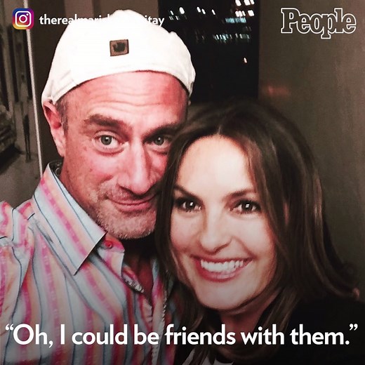 The season 22 finale of Law & Order: SVU airs tonight on NBC — and we can’t get enough of Mariska Hargitay and Christopher Meloni’s friendship. ❤️ | People