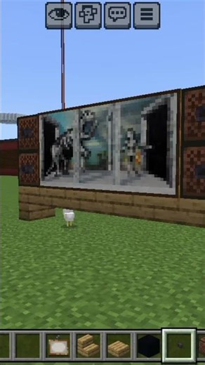 tv with speakers #minecraft