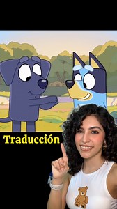 ¡Aprende francés con caricaturas! ¿Qué le dice Jean-Luc a Bluey? | Prof Mexicaine