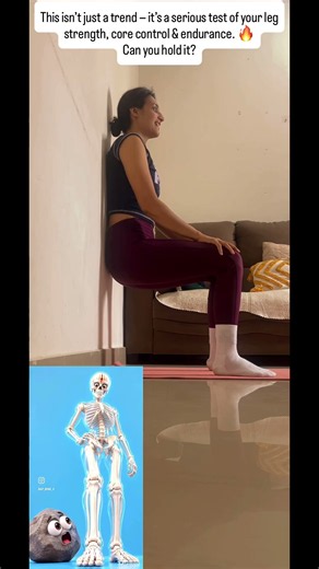 can you hold this?#WallSit#WallSquat#LegStrength#LowerBodyWorkout#youtube#subscribemychannel
