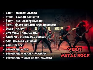 KUMPULAN LAGU SLOW ROCK MALAYSIA 90AN versi METAL ROCK
