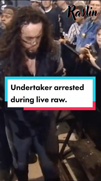 Undertaker Arrested During Live RAW Incident
