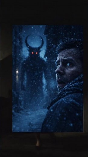 CHRISTMAS DEVIL: KRAMPUS 👁️ #shorts