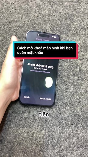 Quên Mật Khẩu iPhone? Mở Khóa Nhanh Chóng