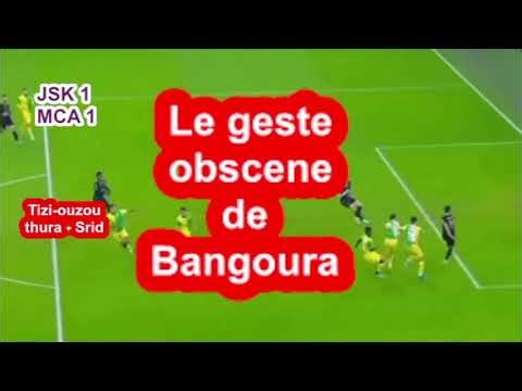 JSK 1 - 1 MCA: le geste obscene de Bengoura devrait lui coûter cher