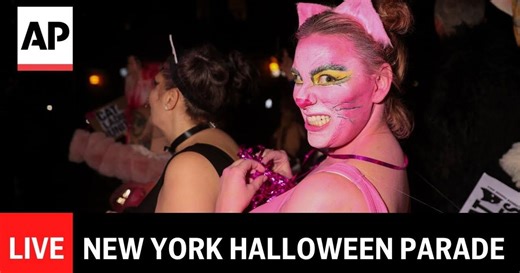 LIVE: Halloween parade in New York