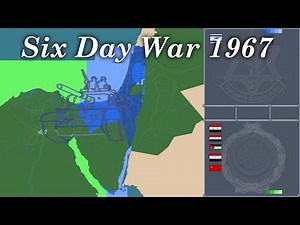 Six-Day War (1967) - Every 30 Minutes: Mapped [4K]