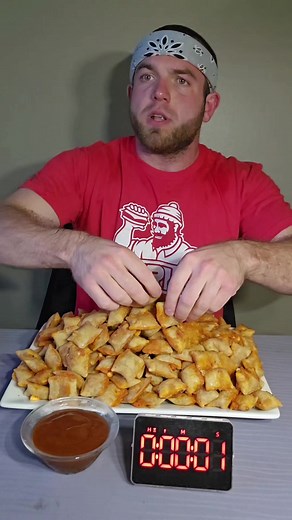 250 Pizza Roll Challenge! ASMR Mukbang Eating Show