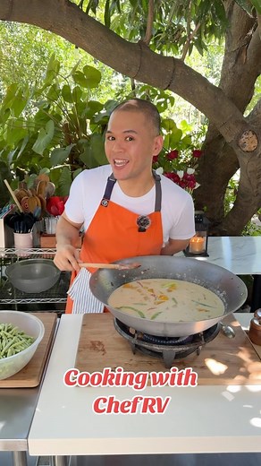 RV Manabat on Instagram: "Happy cooking at our garden! Check out the full recipe video on YouTube: Chef RV Manabat ❤️"