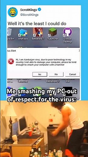No problem virus 😂
