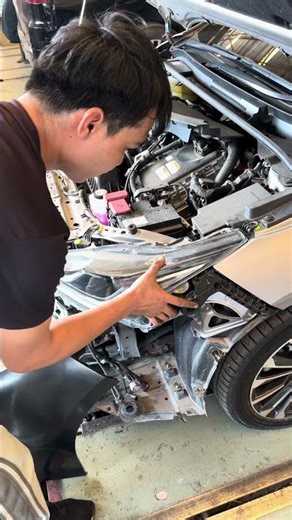 “Bumper Not Lining Up? Watch This Fix!” #carrepair #ซ่อมรถ
