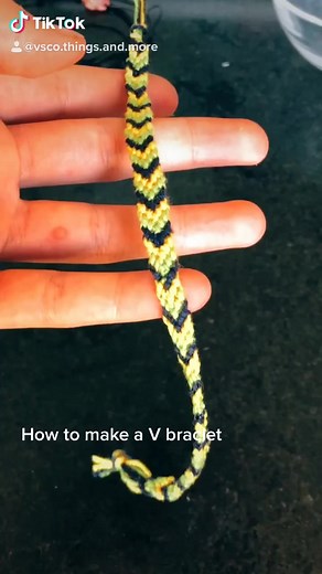DIY: How to Make a V Bracelet Step by Step