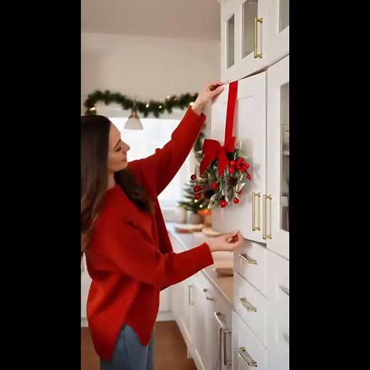 Transform your home into a festive farmhouse paradise – in minutes! These mini wreaths with red berries & bows add Christmas charm to cabinets, doors, windows & more. ✅ Detailed with berries, pinecones & ribbon ✅ Durable & fade-resistant ✅ Perfect 23.6-inch size ✅ Ready to hang anywhere! Get yours now and make every corner merry! 🎁 Click “Shop Now” to bring home the cheer! 🛒 | Noisrth.com