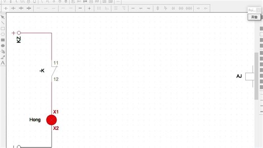 轨道交通信号基础仿真_02 Cade_simu理解接触器的触点_常开和常闭