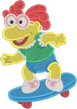 Skeeter Muppet Babies Fill Embroidery Design 03 - Instant Download