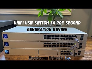 Unifi USW Switch 24 POE Second Generation Review