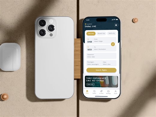 Mobile App for AI Flight Booking