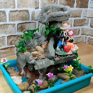1.3M views · 5.7K reactions | So easy to make cemented waterfall fountain | M Craft | Facebook