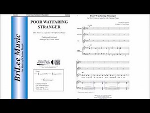 Poor Wayfaring Stranger (BL955) Arr by Christi Jones