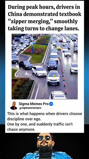 When Discipline Beats Traffic Chaos 🚗✨