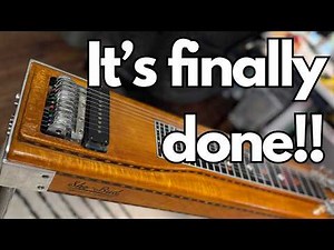 What a Ride! The Vintage Sho-Bud Pedal Steel Guitar Restoration is complete!