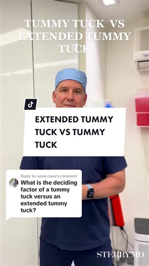 Tummy Tuck vs Extended Tummy Tuck: Q&A with Dr. Sterry, MD