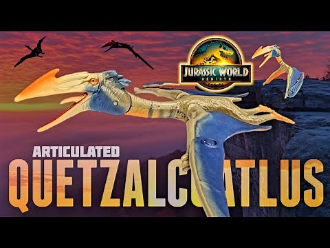 Takara Tomy Jurassic World Rebirth articulated Quetzalcoatlus Review!!!