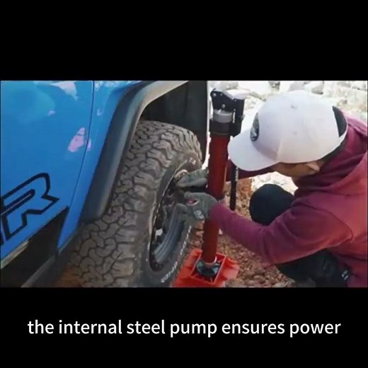 AUTOGUARD External Power Hydraulic Jack – AG-EP-2FARM | Drill-Driven Farm Jack Demo