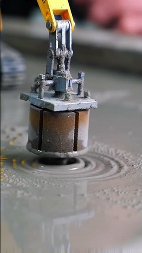 Satisfying Mini Excavator Drills Through Liquid! ✨