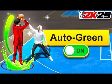 I Used AUTO GREEN on NBA 2K25 (Unlimited Greens)
