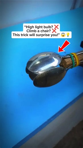 Change a High Light Bulb Without a Ladder! 💡😲