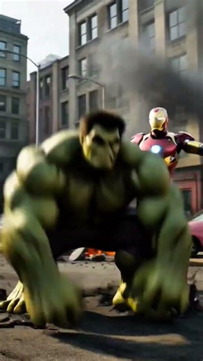 HULK vs IRON MAN 😱 | Insane 6-Second Battle#shorts