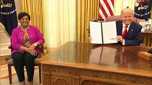President Trump pardons Alice Johnson