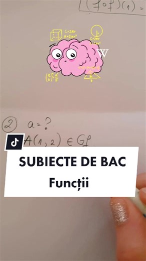 Funcții matematice pentru subiectele de bac