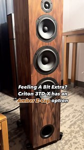 CSS Audio Criton 3TD-X now has the option for Amber Z-Caps. If you want to splurge for the best this upgrade is for you! CSS-Audio.com | Creative Sound Solutions