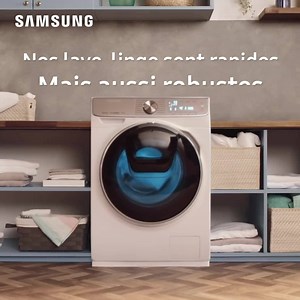 Nos lave-linge ont passé plus de 150 tests haut la main ! | Samsung