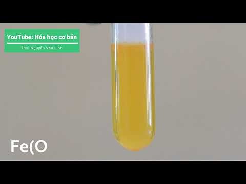 #60 | FeCl3 + NH3 | Iron(III) Chloride + Ammonia💚