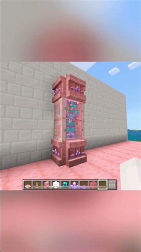 Armor Stand Display Case Tutorial 😱 | Minecraft | #shorts
