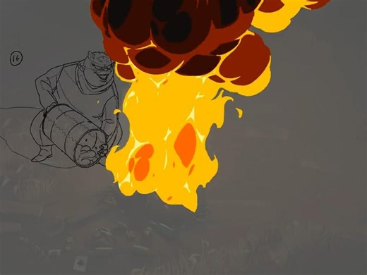 太赞了，手绘动效大佬作品，赶紧点赞收藏慢慢看！_哔哩哔哩_bilibili