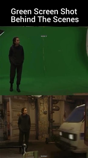 Green Screen Shot Behind The Scenes |