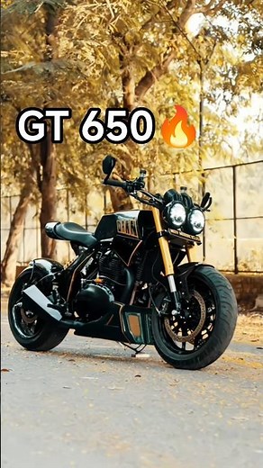 best modified bike of Royal Enfield #shorts #ytshorts #viralshort #shortsfeed #gt650 #hunter350 #650