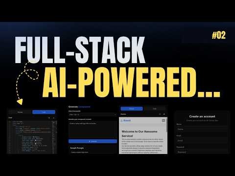 Full Stack AI Powered Component Generator PART 2