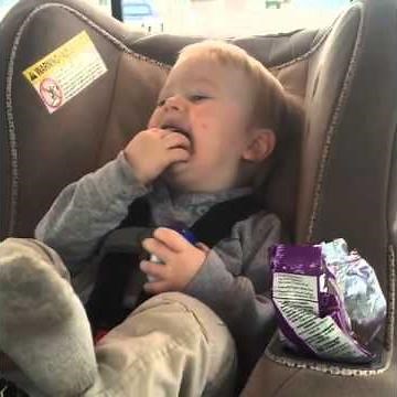 Baby Says Bad Word And Laughs