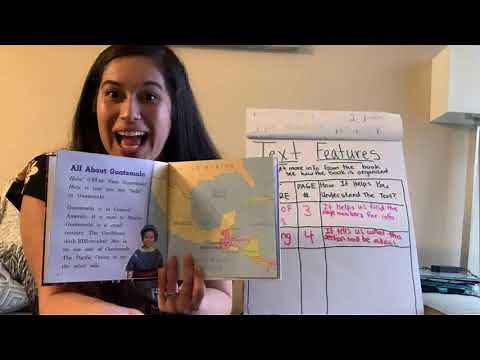 Grades 2-4 Reading Skill Lesson: Text Features, Part 1