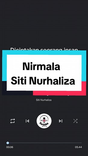 Nirmala Karaoke: Nyanyikan Bersama Siti Nurhaliza