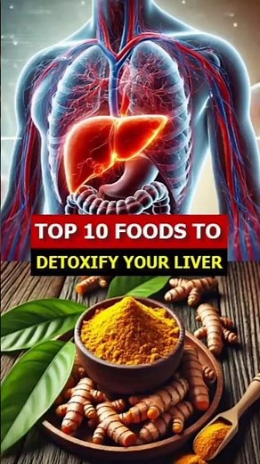 Top 10 Foods to Detoxify Your Liver and Boost Liver Function Naturally! #LiverDetox #liver #shorts